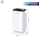 Worldtech เครื่องฟอกอากาศ Air Purifier รุ่น WT-P50  + ไส้กรอง HEPA 13 มอก.รับรอง พื้นที่ 40-50 ตรม. + รีโมท ประกัน1ปี