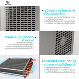 Worldtech เครื่องทำน้ำแข็งอัตโนมัติ รุ่น WT-IM700_Silver ทำน้ำแข็งใน 6-9 นาที   Ice Maker เลือกขนาดน้ำแข็งได้ + แถมฟรีที่ตัก
