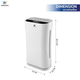 Worldtech เครื่องฟอกอากาศ Air Purifier มอก.รับรอง รุ่น WT-P80 พื้นที่ 40-55 ตร.ม.  + รีโมท ประกัน1ปี