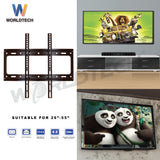 Worldtech ขาแขวนทีวีติดผนัง รุ่น WT-Wallmount-26-55-New