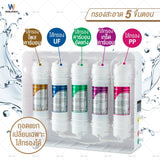 Worldtech Filter-5 Black Carbon ไส้กรองน้ำUF ไส้กรองเครื่องกรองน้ำ