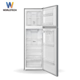 Worldtech ตู้เย็น 2 ประตู ขนาด 9 คิว 255 ลิตร พร้อมที่กดน้ำ รุ่น WT-MRF-265W รับประกัน 3 ปี