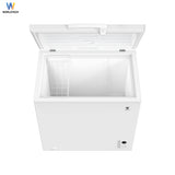 Worldtech ตู้แช่ 2 ระบบ ควบคุมอุณหภูมิผ่านจอดิจิทัล 7Q. จุ 199 L รุ่น WT-FZE200_WHT  ตู้แช่แช็ง ตู้แช่แข็งฝาทึบ รับประกัน 3 ปี Chest Freezer