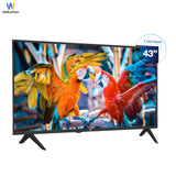 Worldtech  Android Smart TV Full HD ทีวี 43 นิ้ว แอนดรอย สมาร์ททีวี  Wifi Netflix YouTube Internet