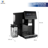 Worldtech เครื่องชงกาแฟอัตโนมัติ เครื่องชงกาแฟเอสเปรสโซ่ แรงดัน 20 บาร์ รุ่น WT-CM501