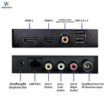 Worldtech  Android Smart TV Full HD ทีวี 43 นิ้ว แอนดรอย สมาร์ททีวี  Wifi Netflix YouTube Internet