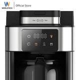 Worldtech เครื่องชงกาแฟอัตโนมัติมีเครื่องบดในตัว 2-in-1 รุ่น WT-CM315T