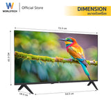 Worldtech ทีวี 32 นิ้ว LED Digital TV ดิจิตอลทีวี HD Ready โทรทัศน์ ขนาด 32 นิ้ว