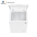 Worldtech ตู้แช่แช็ง ตู้แช่แข็งฝาทึบ 5Q. จุ 149 L. รุ่น WT-FZ150_WHT  รับประกัน 3 ปี Chest Freezer