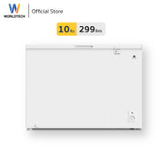 Worldtech ตู้แช่แข็งฝาทึบ สลับโหมดแช่แข็งและแช่เย็น รุ่น WT-FZ300 ขนาด 10Q จุ 299 ลิตร