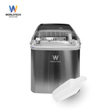 Worldtech เครื่องทำน้ำแข็งอัตโนมัติ รุ่น WT-IM600A ทำน้ำแข็งใน 6-9 นาที Ice Maker+ แถมฟรีที่ตัก