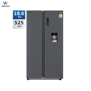 Worldtech ตู้เย็น 2 ประตู Side by Side 18.6 คิว 526 ลิตร ระบบ Inverter เงียบ ประหยัดไฟ รุ่น WT-MRF-560W