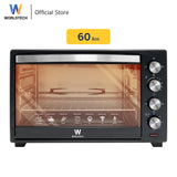 Worldtech เตาอบไฟฟ้า Oven 60L รุ่น WT-OV60L_BLK ขนาด 60 ลิตร รับประกัน 1 ปี