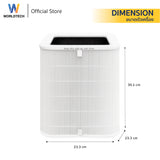 Worldtech ไส้กรอง เครื่องฟอกอากาศ รุ่น WT-P120-Filter HEPA 13