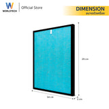 Worldtech ไส้กรอง เครื่องฟอกอากาศ รุ่น WT-P40-Filter HEPA11