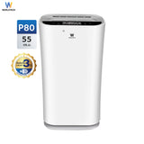 Worldtech เครื่องฟอกอากาศ Air Purifier มอก.รับรอง รุ่น WT-P80 พื้นที่ 40-55 ตร.ม.  + รีโมท ประกัน1ปี