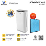 Worldtech เครื่องฟอกอากาศ Air Purifier  รุ่น WT-P80 มอก.รับรอง  + รีโมท