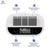 Worldtech เครื่องฟอกอากาศ Air Purifier  รุ่น WT-P80 มอก.รับรอง  + รีโมท
