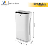 Worldtech เครื่องฟอกอากาศ Air Purifier  รุ่น WT-P80 มอก.รับรอง  + รีโมท