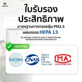 Worldtech เครื่องฟอกอากาศ Air Purifier  รุ่น WT-P80 มอก.รับรอง  + รีโมท
