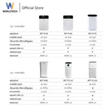 Worldtech เครื่องฟอกอากาศ Air Purifier  รุ่น WT-P80 มอก.รับรอง  + รีโมท