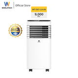 Worldtech แอร์เคลื่อนที่ 9000 BTU รุ่น WT-SKY-1A-09 หน้าจอ LED พร้อมรีโมทควบคุม ทำงานเงียบ