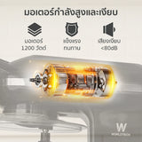 Worldtech เครื่องผสมอาหาร ความจุ 5 ลิตร ผสมแป้ง ตีแป้ง Stand Mixer 1200 วัตต์ รุ่น WT-SM50 รับประกัน 1 ปี