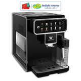 Worldtech เครื่องชงกาแฟเอสเปรสโซ่ รุ่น WT-CM501_BLK เครื่องชงกาแฟอัตโนมัติ Espresso Machine แบบหน้าจอทัสกรีน