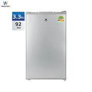 Worldtech ตู้เย็น 3.3 คิว ความจุ 92 ลิตร ตู้เย็นขนาดเล็ก รุ่น WT-RF101