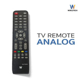 Worldtech รีโมท Remote สำหรับอนาลอคทีวี ใช้ได้กับทีวีทุกขนาด