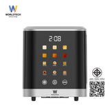 Worldtech Toaster เครื่องปิ้งขนมปัง หน้าจอสัมผัส LED แบบ 2 ช่อง รุ่น WT-TA01311