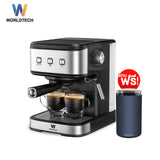 Worldtech Xpresso เครื่องชงกาแฟ ชา อัตโนมัติ พร้อมชุดด้ามชง ทำกาแฟ Coffee Machine รุ่น WT-CM15