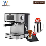 Worldtech Xpresso เครื่องชงกาแฟกึ่งอัตโนมัติ เครื่องชงกาแฟสด เอสเปรสโซ่ แรงดัน 20 บาร์  รุ่น WT-CM404