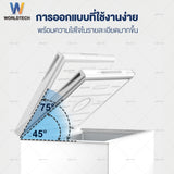 Worldtech ตู้แช่ 2 ระบบ แช่เย็นและแช่แข็ง ขนาด 2.3 Q 66 ลิตร ประกัน 3 ปี Chest Freezer รุ่น WT-FZ70