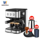 Worldtech Xpresso เครื่องชงกาแฟ ชา อัตโนมัติ พร้อมชุดด้ามชง ทำกาแฟ Coffee Machine รุ่น WT-CM15