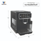 Worldtech เครื่องชงกาแฟเอสเปรสโซ่ รุ่น WT-CM501_BLK เครื่องชงกาแฟอัตโนมัติ Espresso Machine