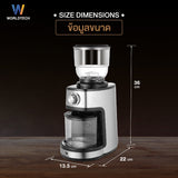 Worldtech Xpresso เครื่องบดกาแฟไฟฟ้า รุ่น WT-CG911 บดเมล็ดกาแฟ เครื่องบดเมล็ดกาแฟ เครื่องเทศ ถั่วและธัญพืช ปั่นละเอียด สะดวกต่อทุกการใช้งาน