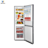 Worldtech ตู้เย็น 2 ประตู ช่องแช่แข็งด้านล่าง 8.2 คิว 231 ลิตร พร้อมที่กดน้ำ รุ่น WT-MRF-236W