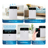 Worldtech เครื่องฟอกอากาศ Air Purifier รุ่น WT-P40 มอก.รับรอง พื้นที่ 40 ตร.ม. + รีโมท ประกัน1ปี